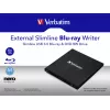 Ulkoinen Slimline-asema Blu-Ray RW Verbatim 43890