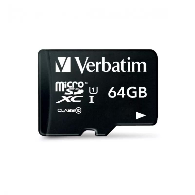 Flash-muisti Verbatim Premium 64 GB MicroSDXC Class 10