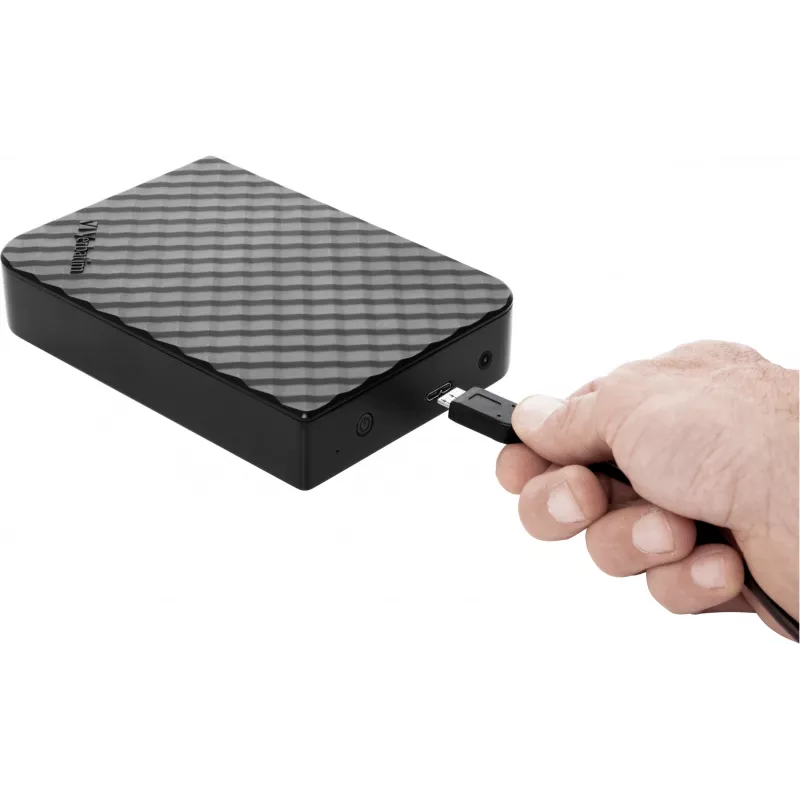 Verbatim Store 'n' Save 4TB USB 3.0, 4 TB, 3.2 Gen 1 (3.1 Gen 1), musta