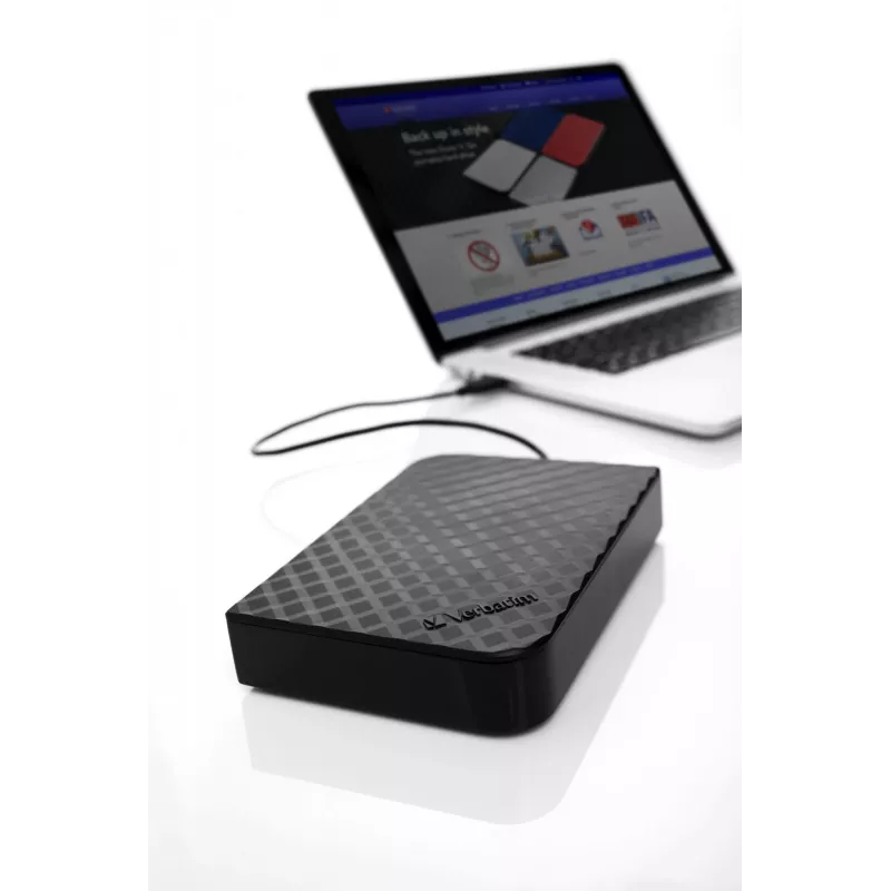 Verbatim Store 'n' Save 4TB USB 3.0, 4 TB, 3.2 Gen 1 (3.1 Gen 1), musta