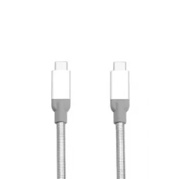 Verbatim USB-C - USB-C Sync & Charge -kaapeli ruostumaton teräs USB 3.1 GEN 2 30cm