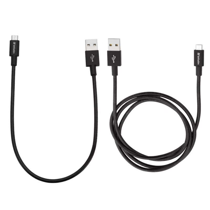 Verbatim 48875 USB-kaapeli USB 3.2 Gen 1 (3.1 Gen 1) 1 m Micro-USB A USB A musta