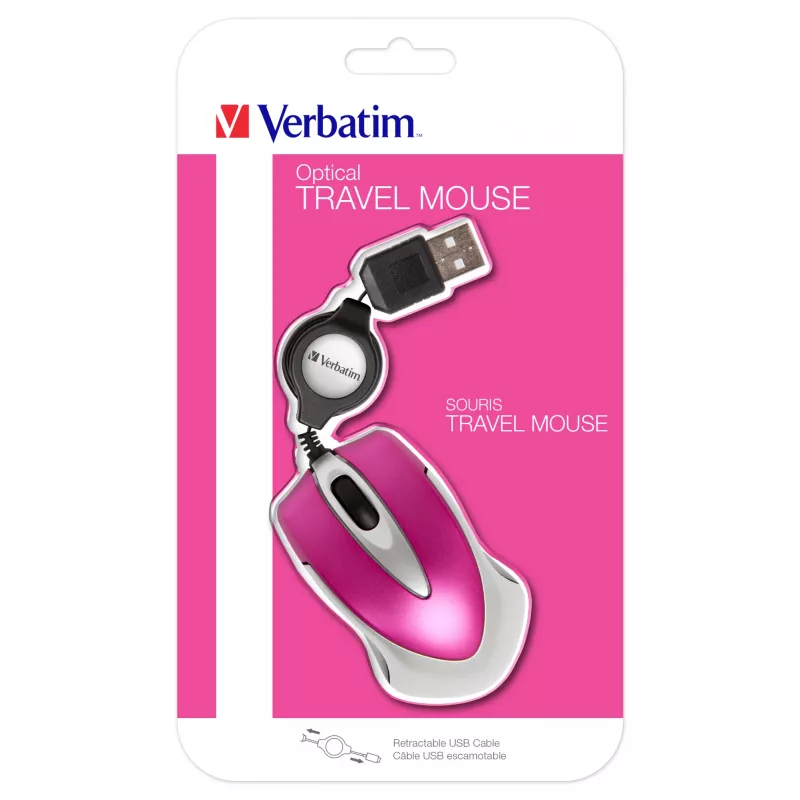 Verbatim Go Mini -hiiri toimisto USB Type-A optinen 1000 DPI