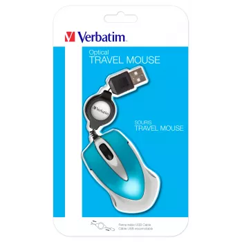 Verbatim Go Mini -hiiri toimisto molempikätinen USB Type-A optinen 1000 DPI