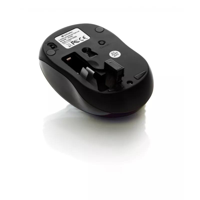 Verbatim Go Nano -hiiri toimisto molempikätinen RF Wireless 1600 DPI