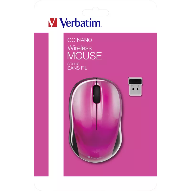 Verbatim Go Nano -hiiri toimisto RF Wireless 1600 DPI