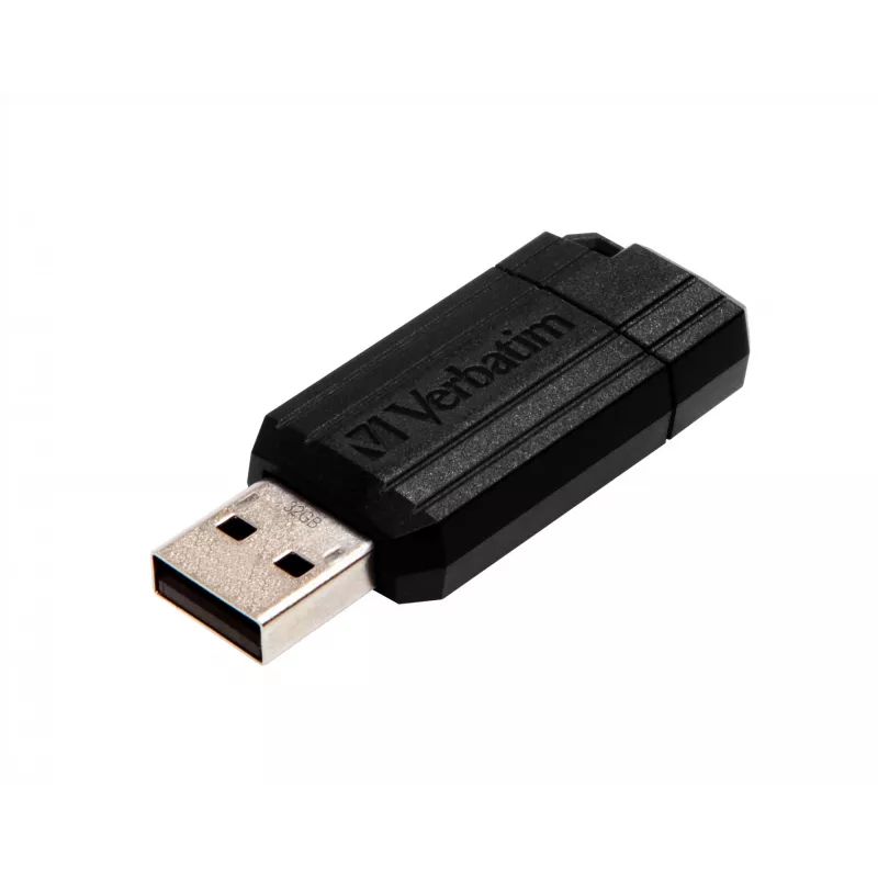 Verbatim PinStripe – USB-muistitikku 32 GB – musta