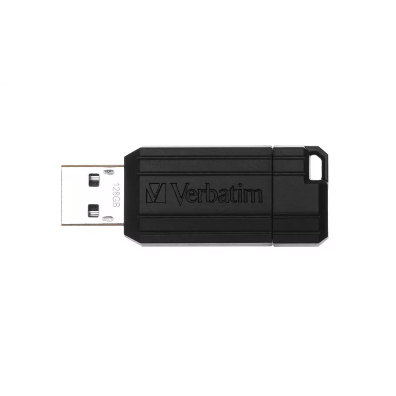 Verbatim PinStripe - USB-muistitikku 128 GB - musta