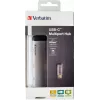 Verbatim 49140 kannettavan telakka/porttireplikaattori USB 3.2 Gen 1 (3.1 Gen 1) Type-C