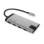 Verbatim 49142 kannettavan telakka/porttireplikaattori USB 3.2 Gen 1 (3.1 Gen 1) Type-C musta, hopea