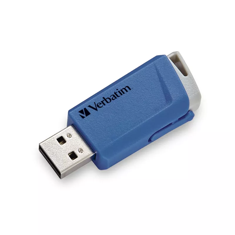 Verbatim Store 'n' Click - USB-muistitikku 2.0 (3.2 GEN1) - 2x32 GB - punainen/sininen