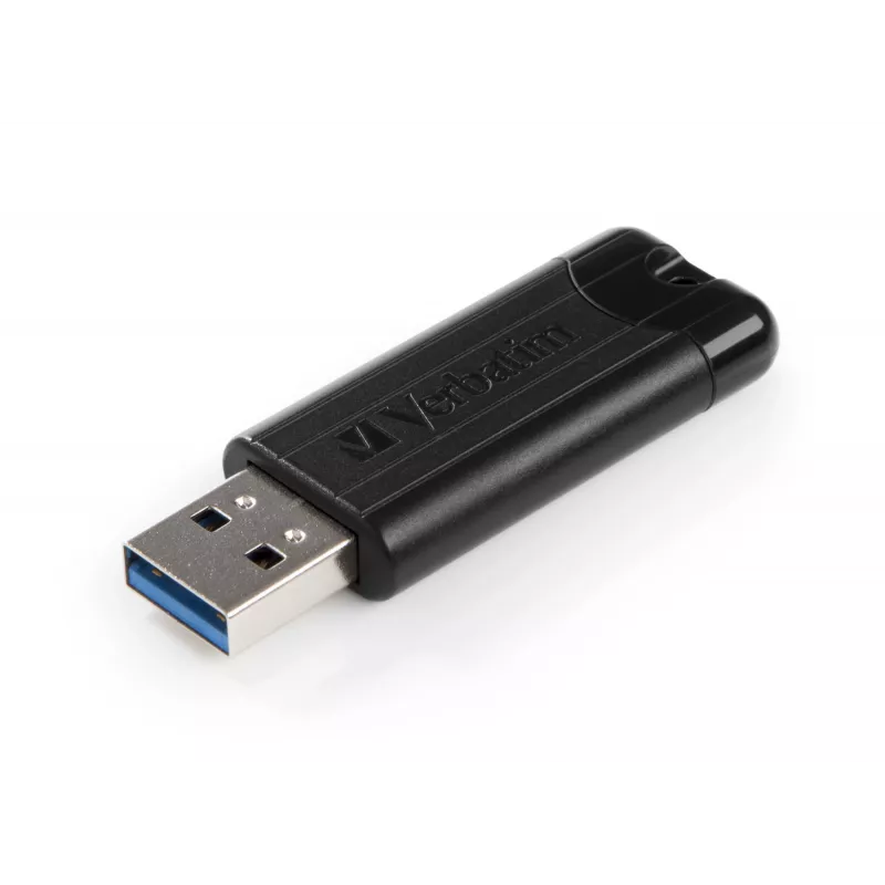 Verbatim PinStripe 3.0 – USB 3.0 -muistitikku 128 GB – musta