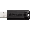 Verbatim PinStripe 3.0 – USB 3.0 -muistitikku 128 GB – musta