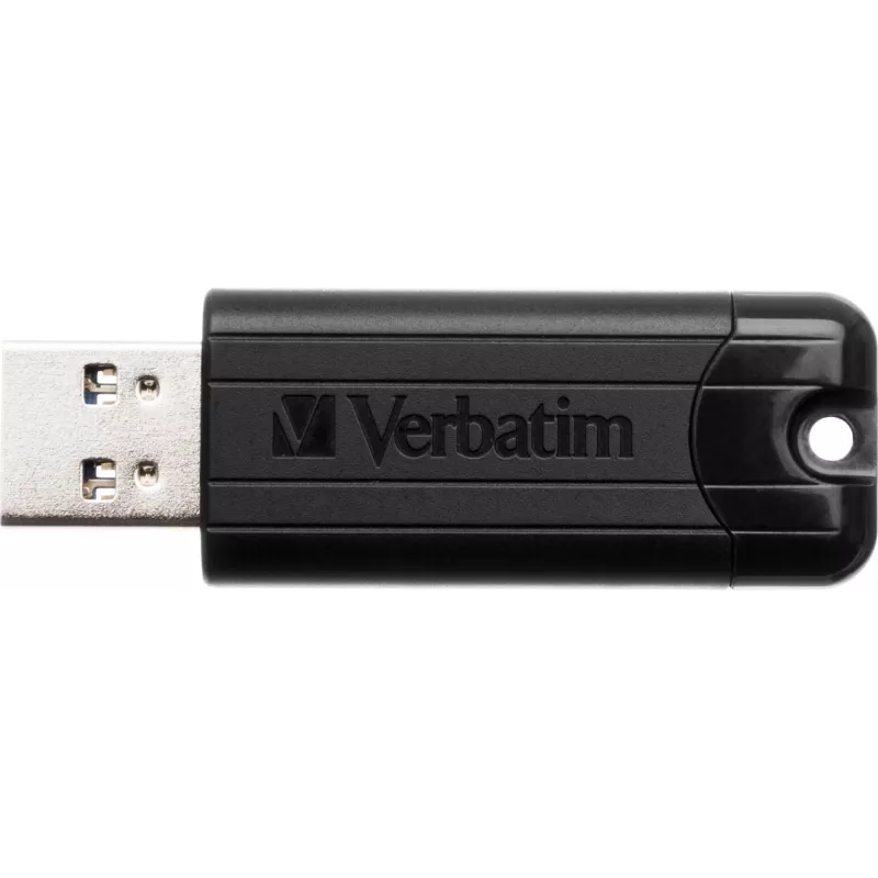 Verbatim PinStripe 3.0 – USB 3.0 -muistitikku 128 GB – musta