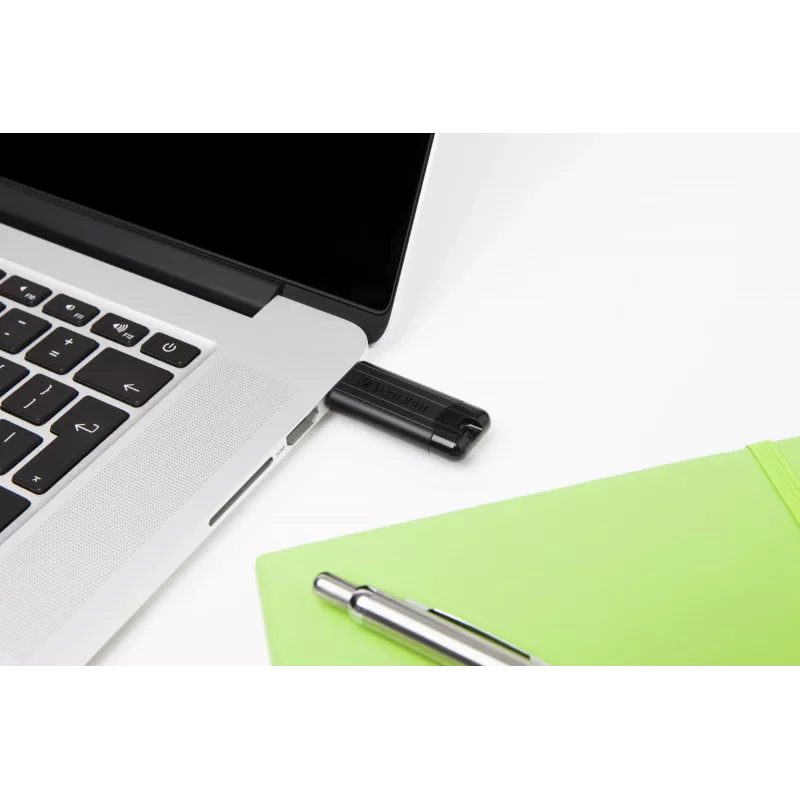 Verbatim PinStripe 3.0 – USB 3.0 -muistitikku 128 GB – musta