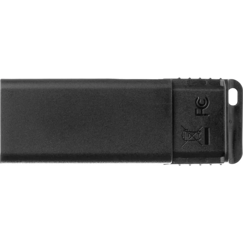 Verbatim Slider - USB-muistitikku 128 GB - musta, 128 GB, 2.0, Slide, 8 g, musta