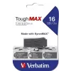 Verbatim ToughMAX - USB-muistitikku 16 GB - musta