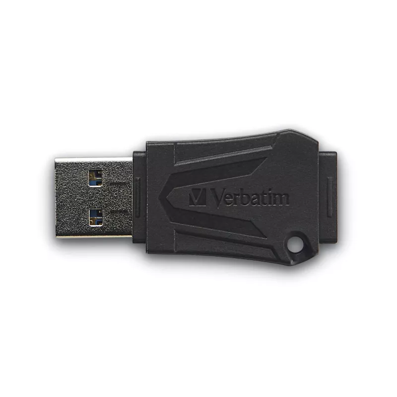 Verbatim ToughMAX - USB-muistitikku 32 GB - musta, 32 GB, USB Type A, 2.0, Kappe, 7 g, musta