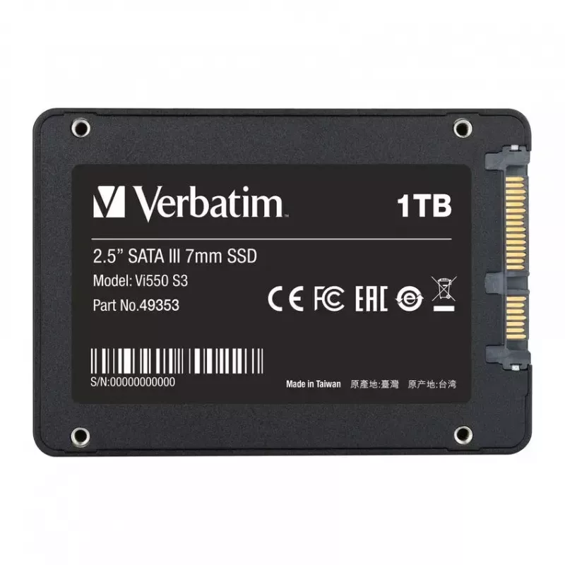 SSD-levy Verbatim 1 TB 2,5