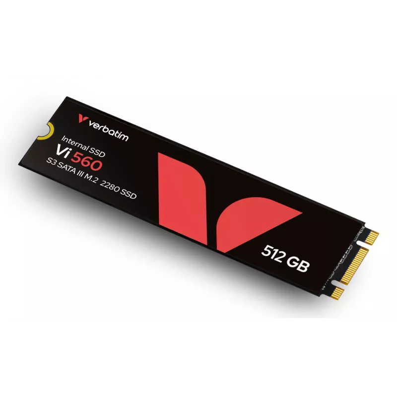SSD-levy Verbatim 512 GB M.2 6 Gbit/s Vi560 S3