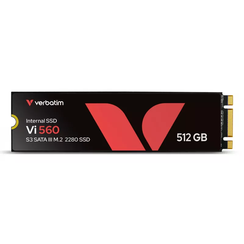 SSD-levy Verbatim 512 GB M.2 6 Gbit/s Vi560 S3