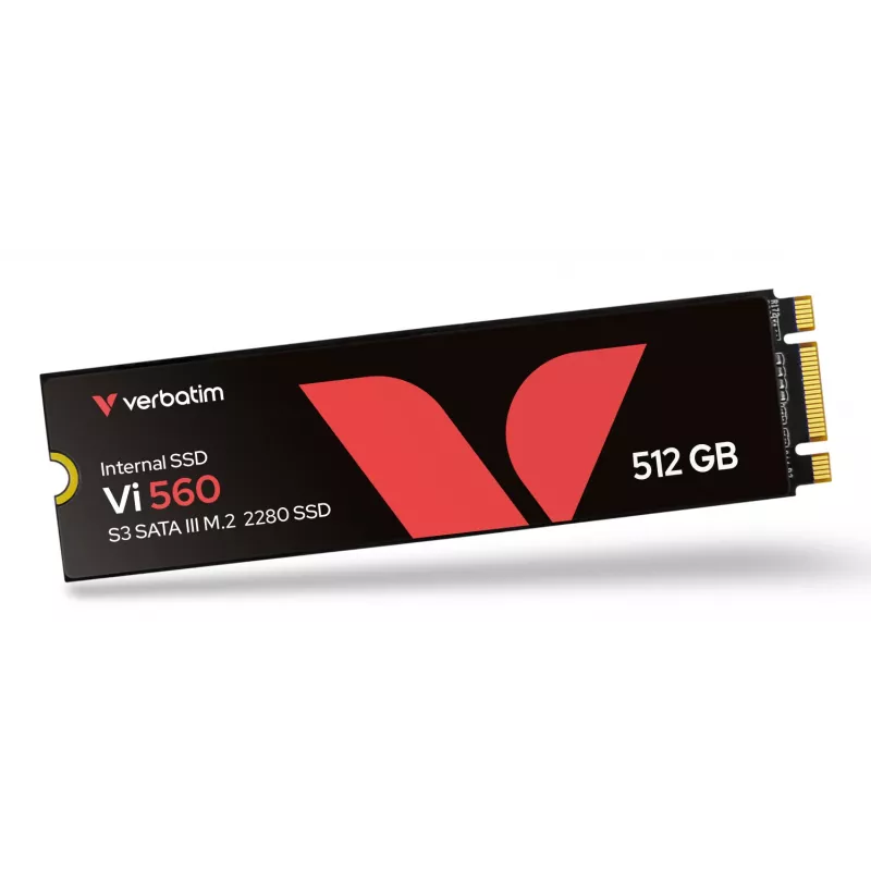 SSD-levy Verbatim 512 GB M.2 6 Gbit/s Vi560 S3