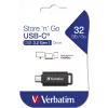 Verbatim Store 'n' Go USB-muistitikku 128 GB USB Type-C 3.2 Gen 1 (3.1 Gen 1) musta