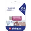 Verbatim PinStripe USB-muistitikku 128 GB USB Type-A 2.0 pinkki