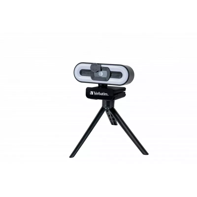 Verbatim 49579 verkkokamera 1920 x 1080 pikseliä USB 2.0 musta
