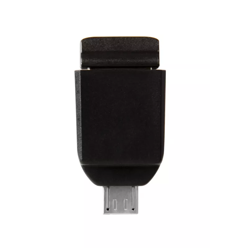 Verbatim Nano - USB 2.0 -asema Micro USB -sovittimella 32 GB - musta