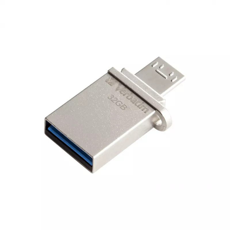 Verbatim Store 'n' Go OTG Micro USB-muistitikku 32 GB USB Type-A / Micro-USB 3.2 Gen 1 (3.1 Gen 1) hopea