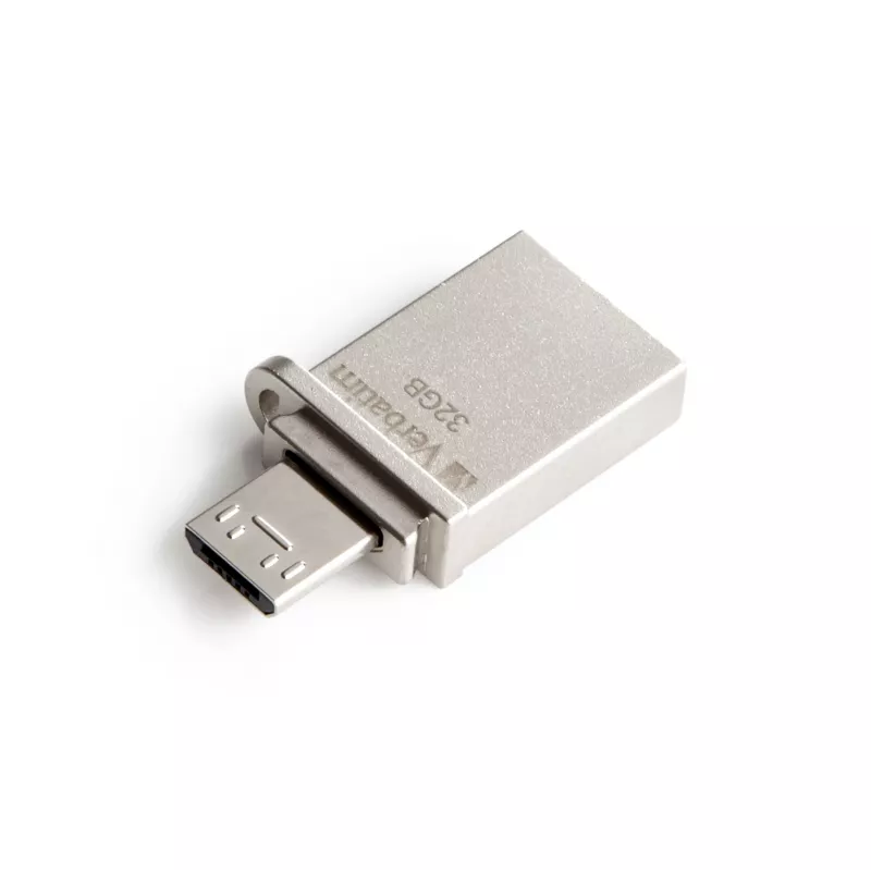 Verbatim Store 'n' Go OTG Micro USB-muistitikku 32 GB USB Type-A / Micro-USB 3.2 Gen 1 (3.1 Gen 1) hopea