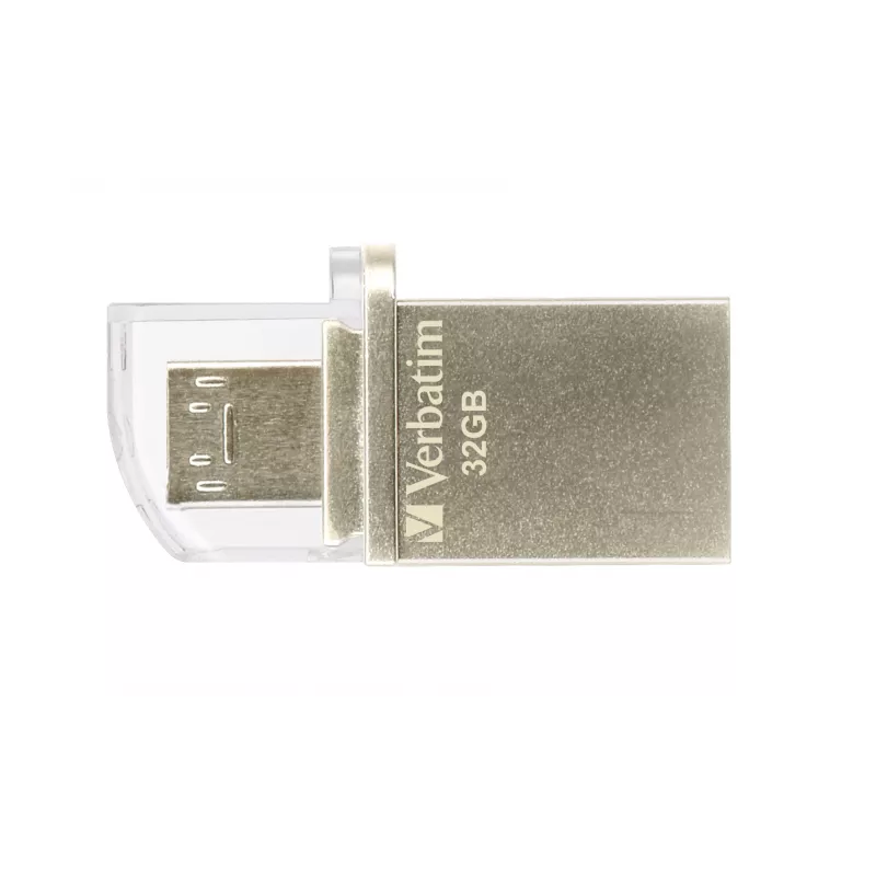Verbatim Store 'n' Go OTG Micro USB-muistitikku 32 GB USB Type-A / Micro-USB 3.2 Gen 1 (3.1 Gen 1) hopea