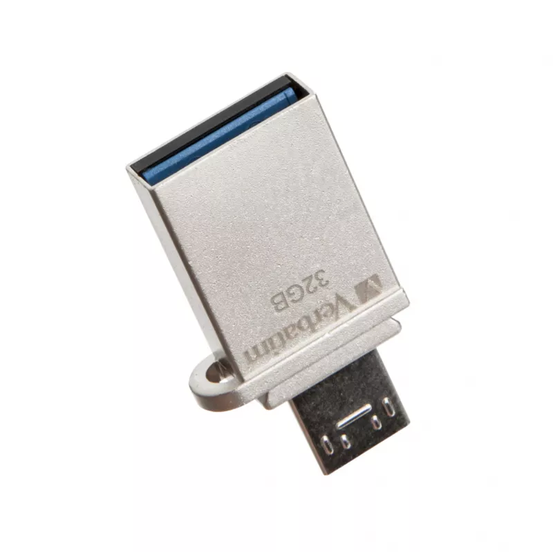 Verbatim Store 'n' Go OTG Micro USB-muistitikku 32 GB USB Type-A / Micro-USB 3.2 Gen 1 (3.1 Gen 1) hopea