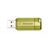 Verbatim PinStripe 3.0 – USB 3.0 -asema 32 GB – eukalyptusvihreä