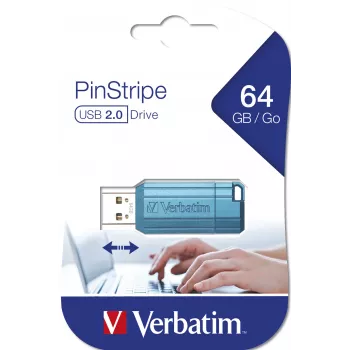 Verbatim 49961 USB-muistitikku 64 GB USB Type-A 3.2 Gen 1 (3.1 Gen 1) sininen