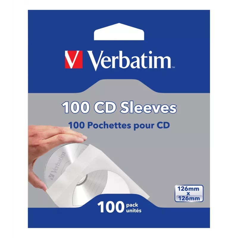 Verbatim CD-kotelot (paperi) 100 kpl:n pakkaus