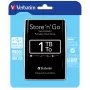 Verbatim Store 'n' Go USB 3.0 kannettava kiintolevy 1TB musta