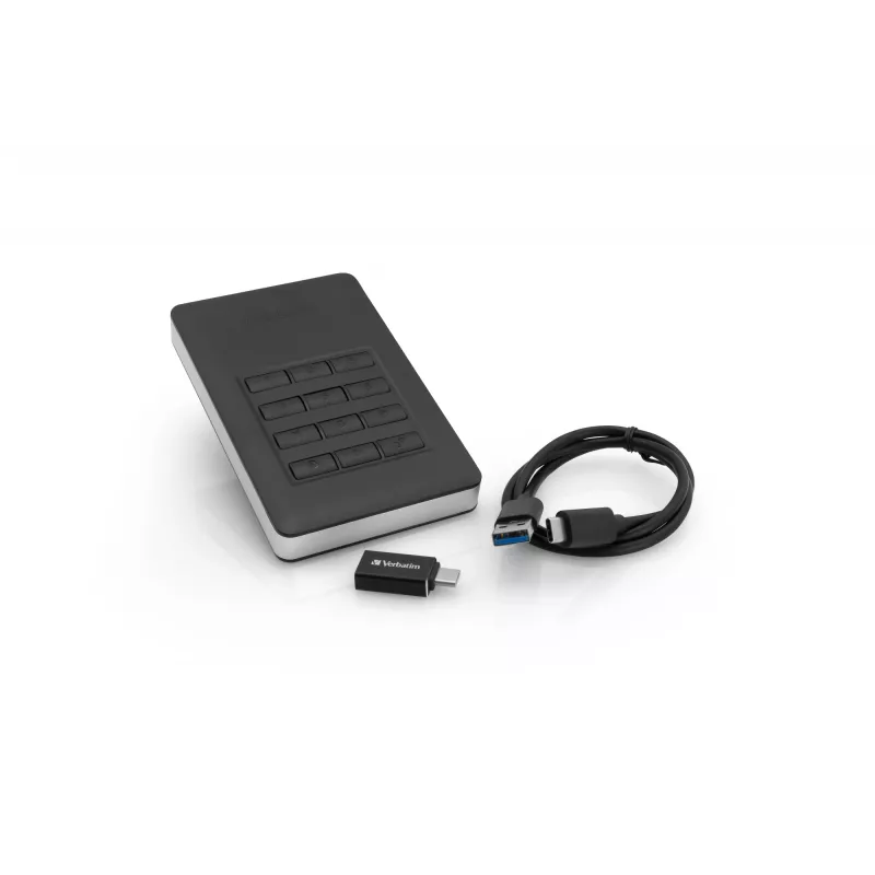 Verbatim Store 'n' Go Secure Portable HDD näppäimistökoodauksella 2TB