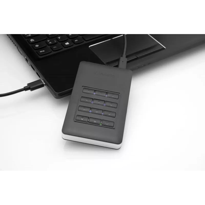 Verbatim Store 'n' Go Secure Portable HDD näppäimistökoodauksella 2TB