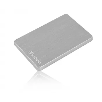 Verbatim Store 'n' Go ALU ohut kannettava kiintolevy 1 TB hopea