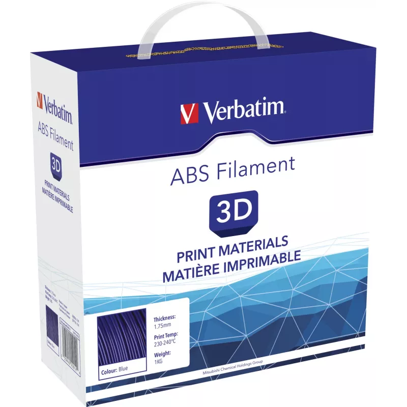 Verbatim ABS filamentti, 1 kpl, 1 kg