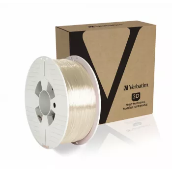 Verbatim 55051 3D-tulostusmateriaali polyetyleenitereftalaattiglykoli (PETG) läpinäkyvä 1 kg