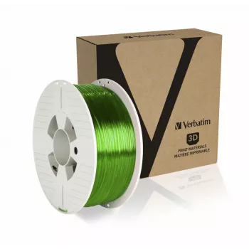 Verbatim 55057 3D-tulostusmateriaali polyetyleenitereftalaattiglykoli (PETG) vihreä, läpinäkyvä 1 kg