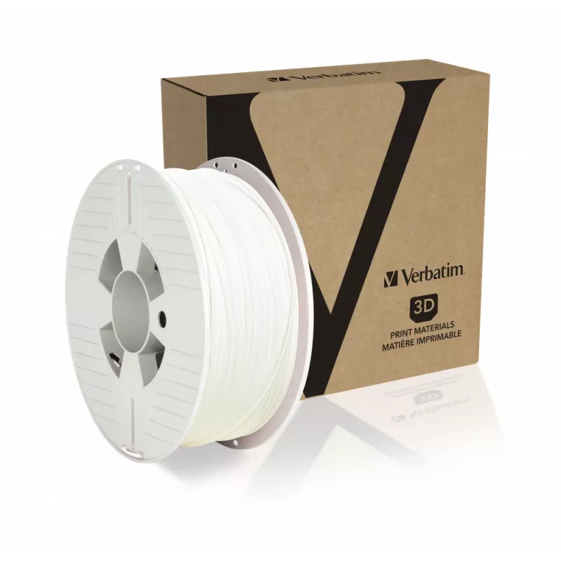 Verbatim 55315 3D-tulostusmateriaali polylaktidi (PLA) valkoinen 1 kg