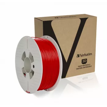 Verbatim 55320 3D-tulostusmateriaali polylaktidi (PLA) punainen 1 kg