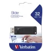 Verbatim Slider - USB-muistitikku 32 GB - musta