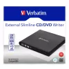 Verbatim Slimline CD/DVD optinen asema DVD-RW musta
