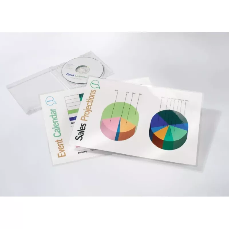 GBC-laminointikalvot A4 75 mikronia, kiiltävä, läpinäkyvä, A4, 248 mm, 333 mm, 1 mm