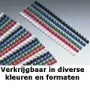 GBC CombBind -sidontakammet 16 mm A4 21R, punainen, 145 arkkia, polyvinyylikloridi (PVC), A4, 100 kpl